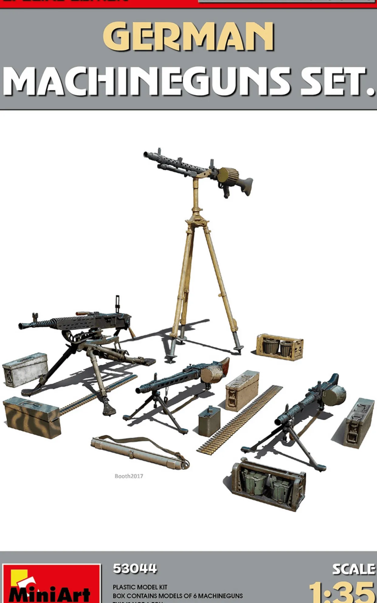 MiniArt 1/35 WWII German MG Set Special Edition