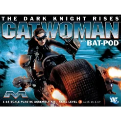 Moebius Models 1/18 Bat Pod With Catwoman From Dark Knight Returns Model Kit