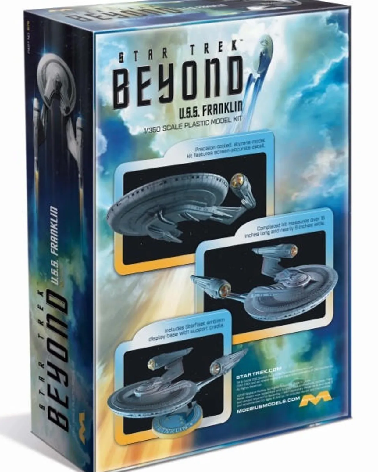 Moebius Models 1/350 Star Trek Beyond USS Franklin Kit