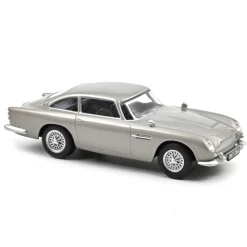 Norev 1/43 1963 Aston Martin DB5 - Silver Birch Diecast Model