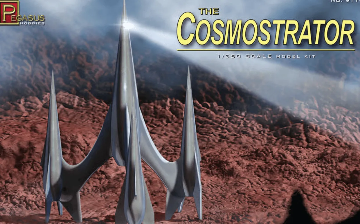 Pegasus Hobbies 1/350 Cosmostrator Rocket Model Kit