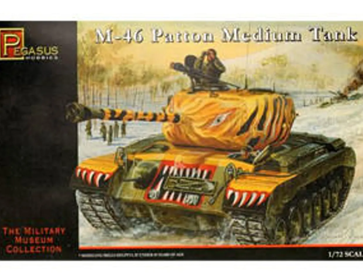 Pegasus Hobbies 1/72 M46 Patton Model Kit