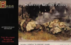 Pegasus Hobbies 1/72 Schwerer Kleiner Panzer Model Kit