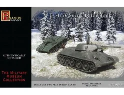 Pegasus Hobbies 1/72 T-34/76 Soviet Battle Tanks