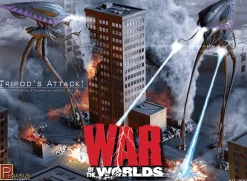 Pegasus Hobbies 1/350 War of the Worlds Alien Tripods Attack Diorama Kit