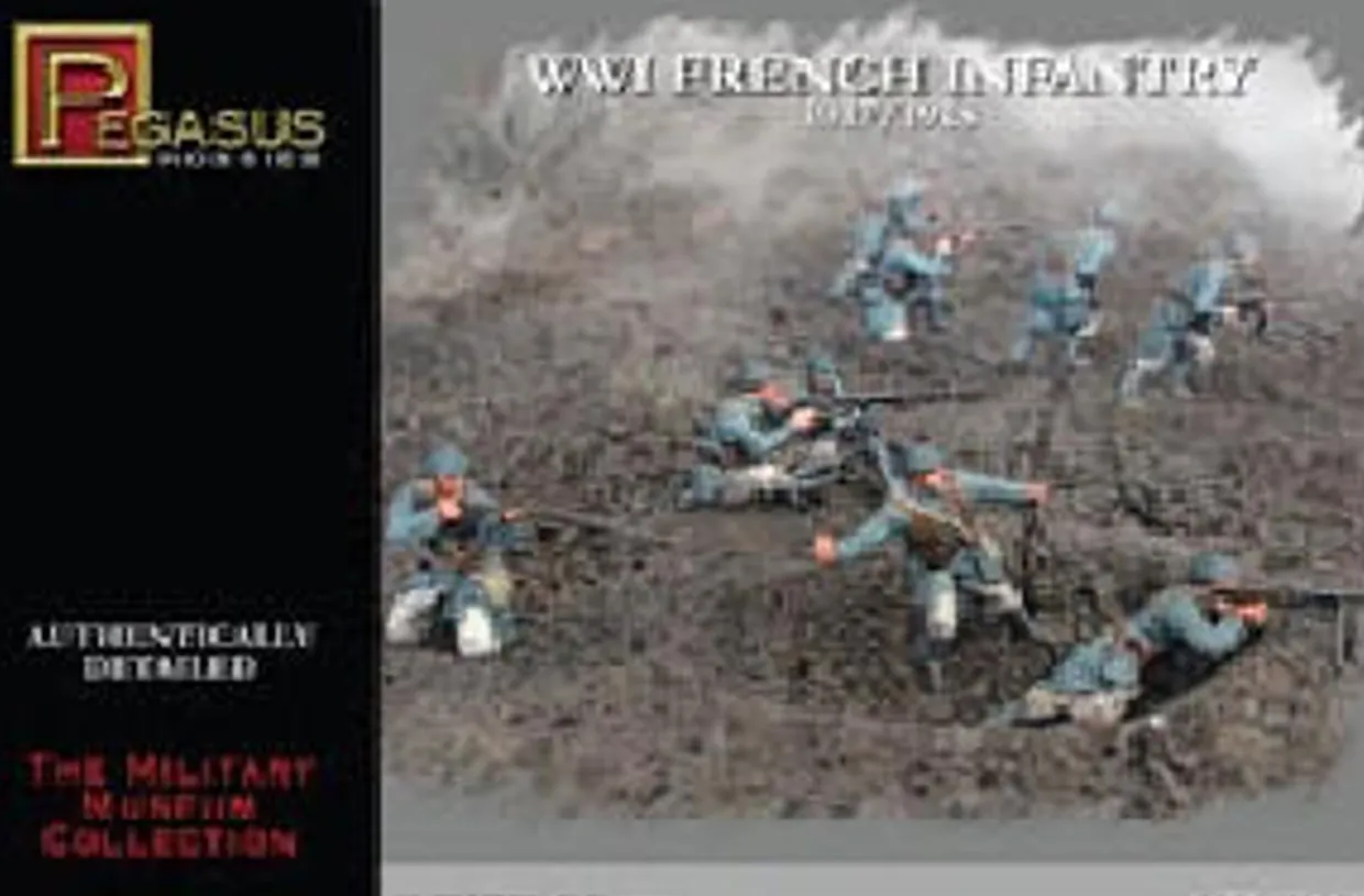Pegasus Hobbies 1/72 WWI French Infantry