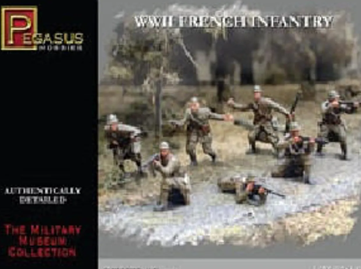 Pegasus Hobbies 1/72 WWII French Infantry