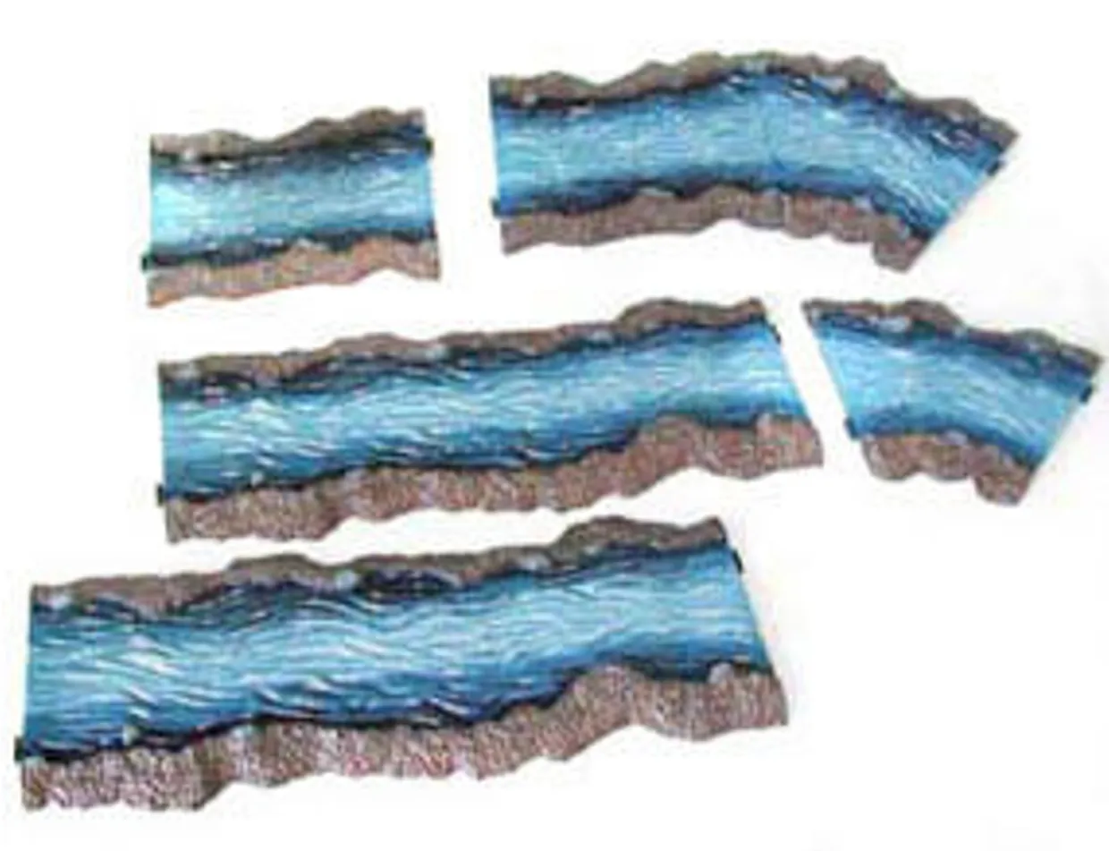 Pegasus Hobbies River Set Model Kit