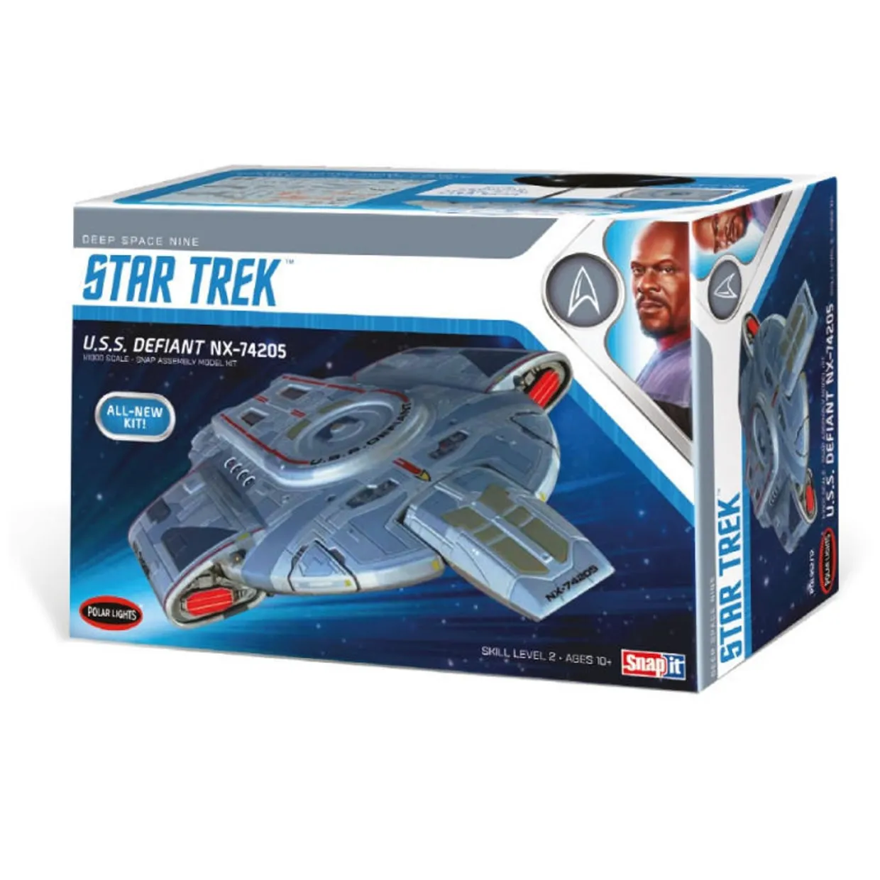 Polar Lights 1/1000 Star Trek U.S.S Defiant Model Kit