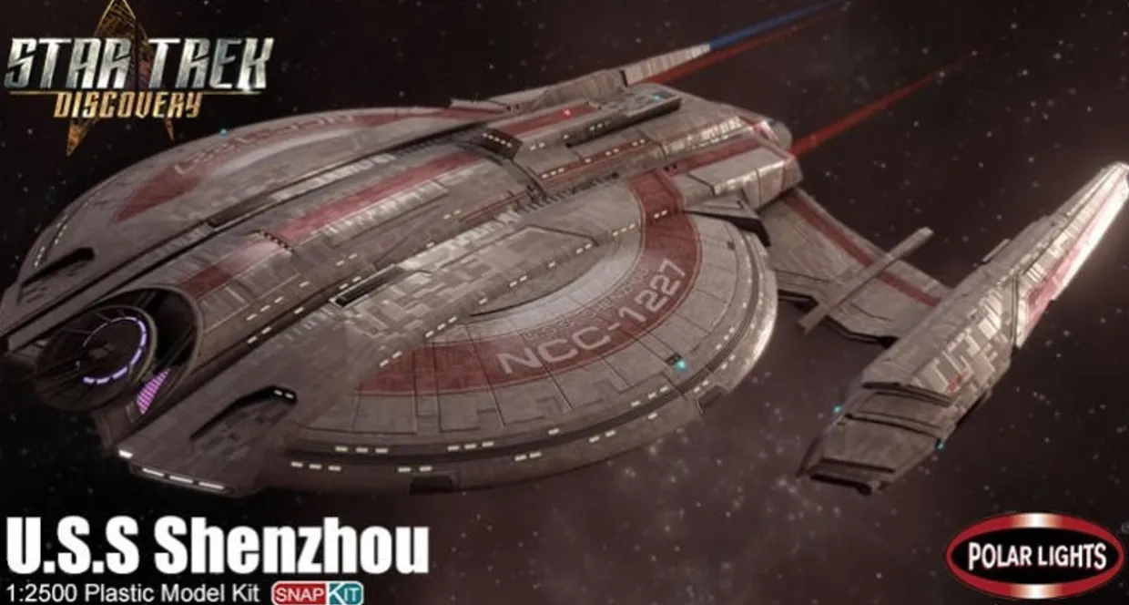 Polar Lights 1/2500 USS Shenzhou Snap Model Kit