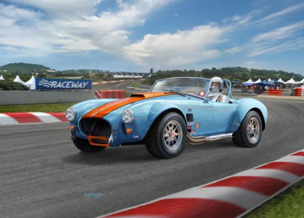 Revell 1/24 1965 Shelby Cobra 427 Model Car Set