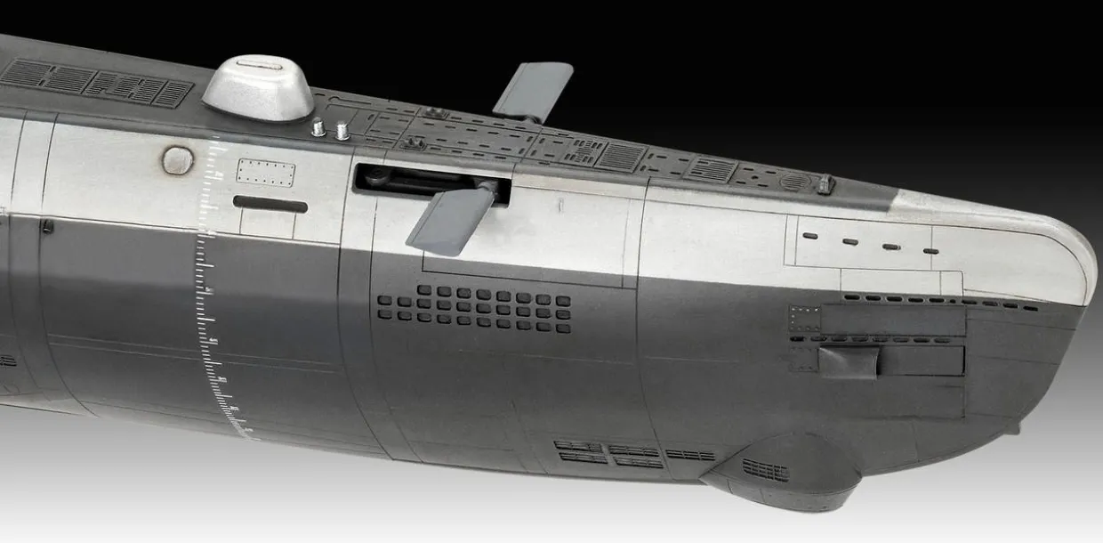 Revell 1/144 70 Years of Bundeswehr - Submarines - Wilhelm Bauer, Type 206A, and Class 2