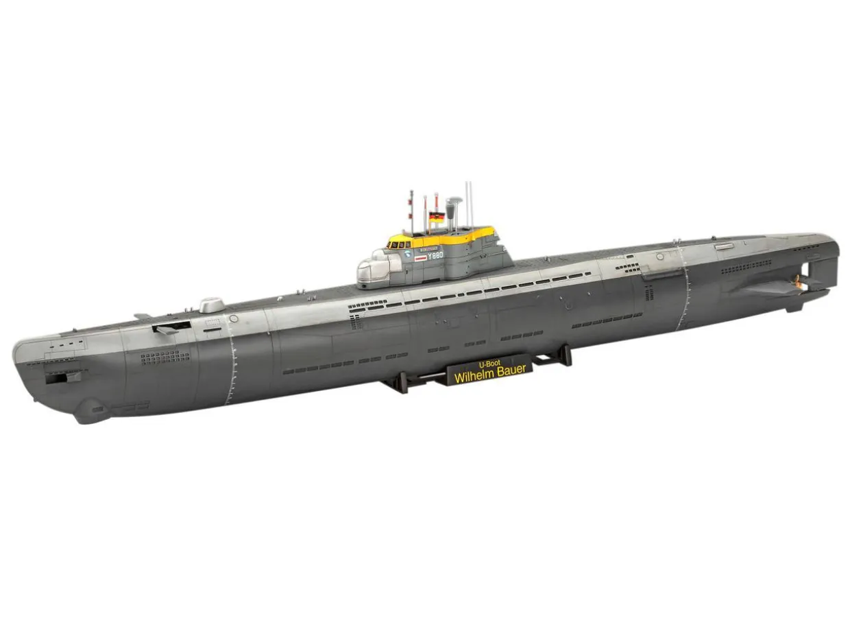 Revell 1/144 70 Years of Bundeswehr - Submarines - Wilhelm Bauer, Type 206A, and Class 2