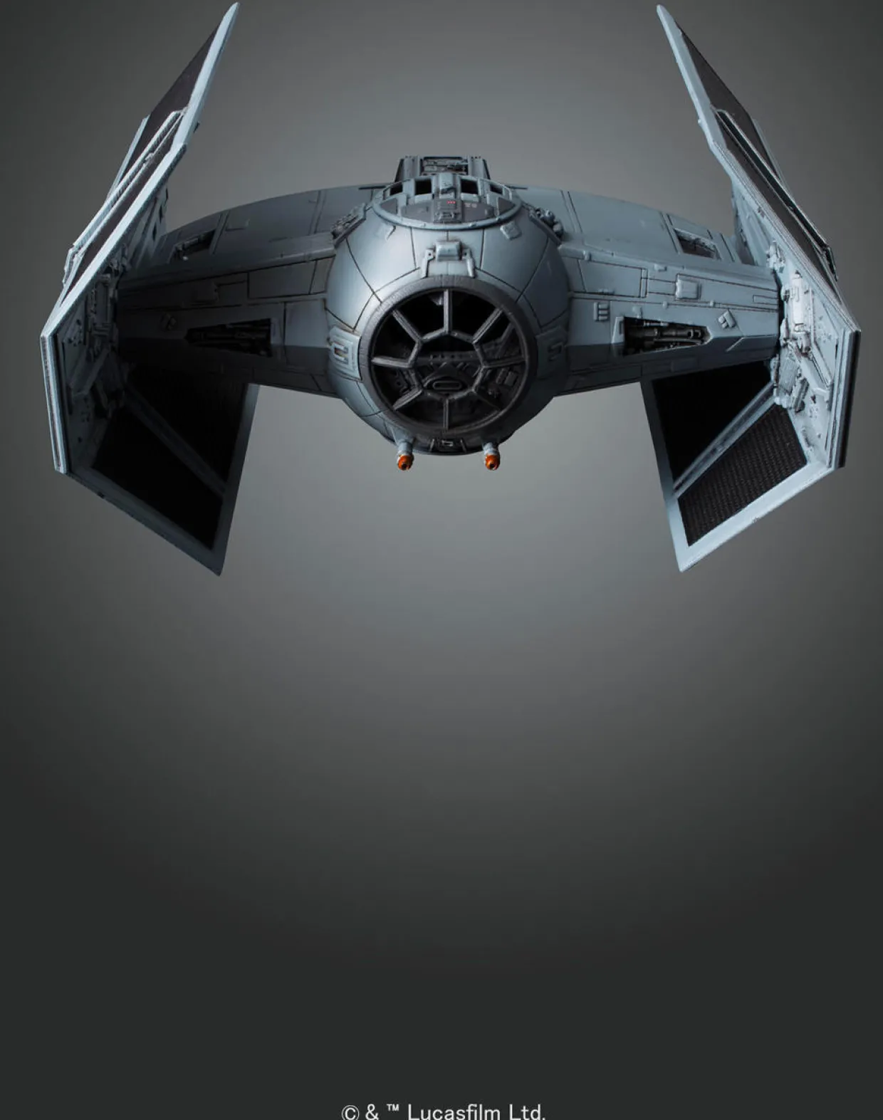 Revell 1/72 Ban-Dai Star Wars TIE Advanced - Darth Vader's TIE Fighter