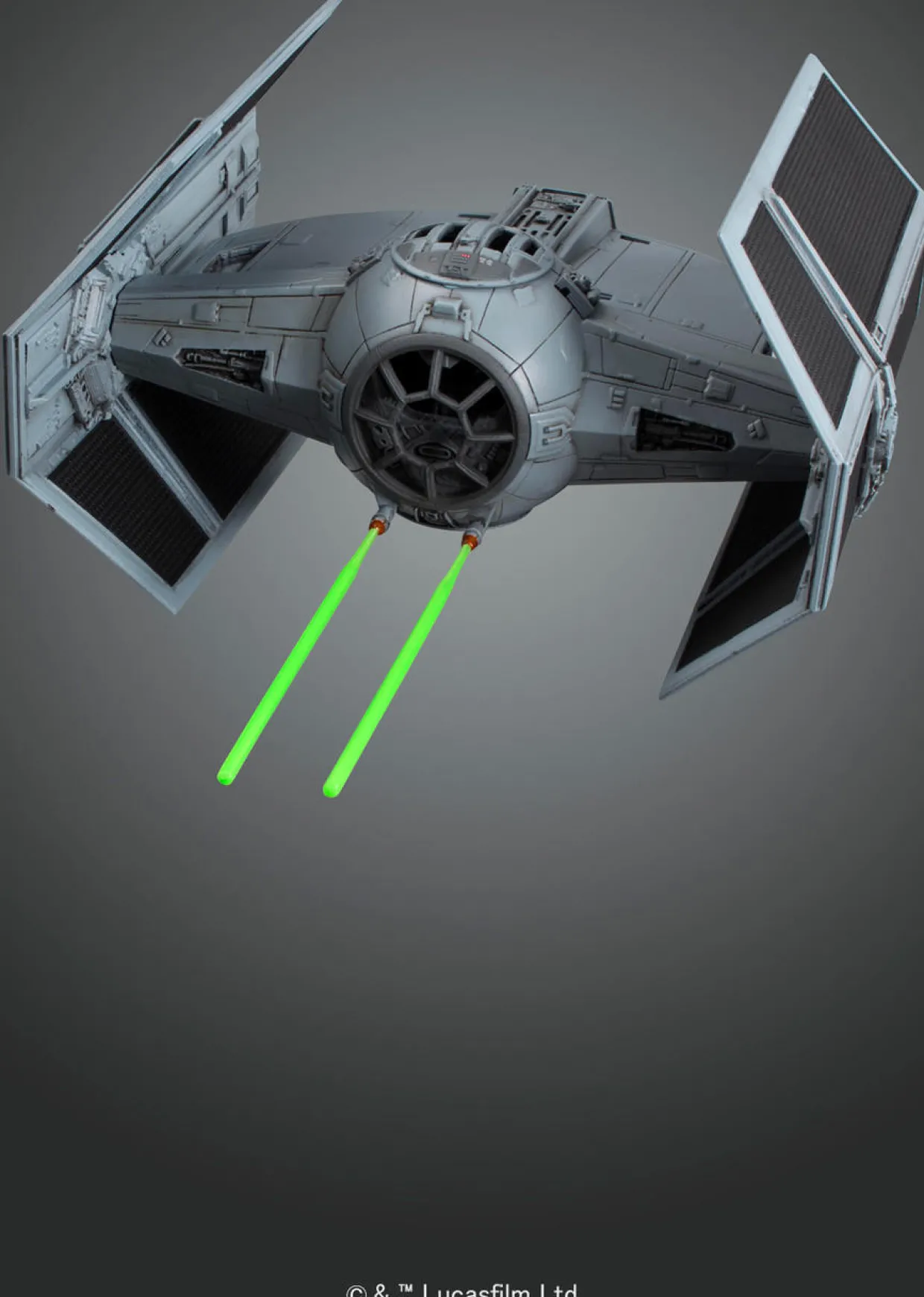 Revell 1/72 Ban-Dai Star Wars TIE Advanced - Darth Vader's TIE Fighter