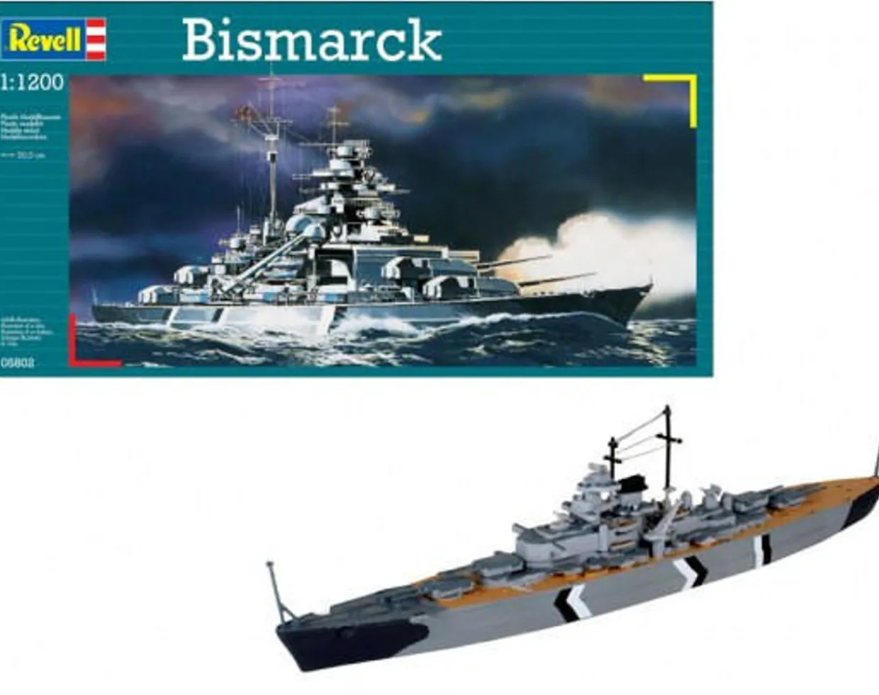 Revell 1/1200 Bismarck