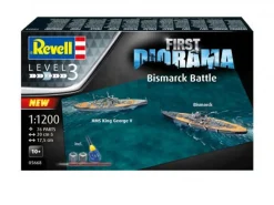 Revell 1/1200 Bismarck Battle First Diorama Set