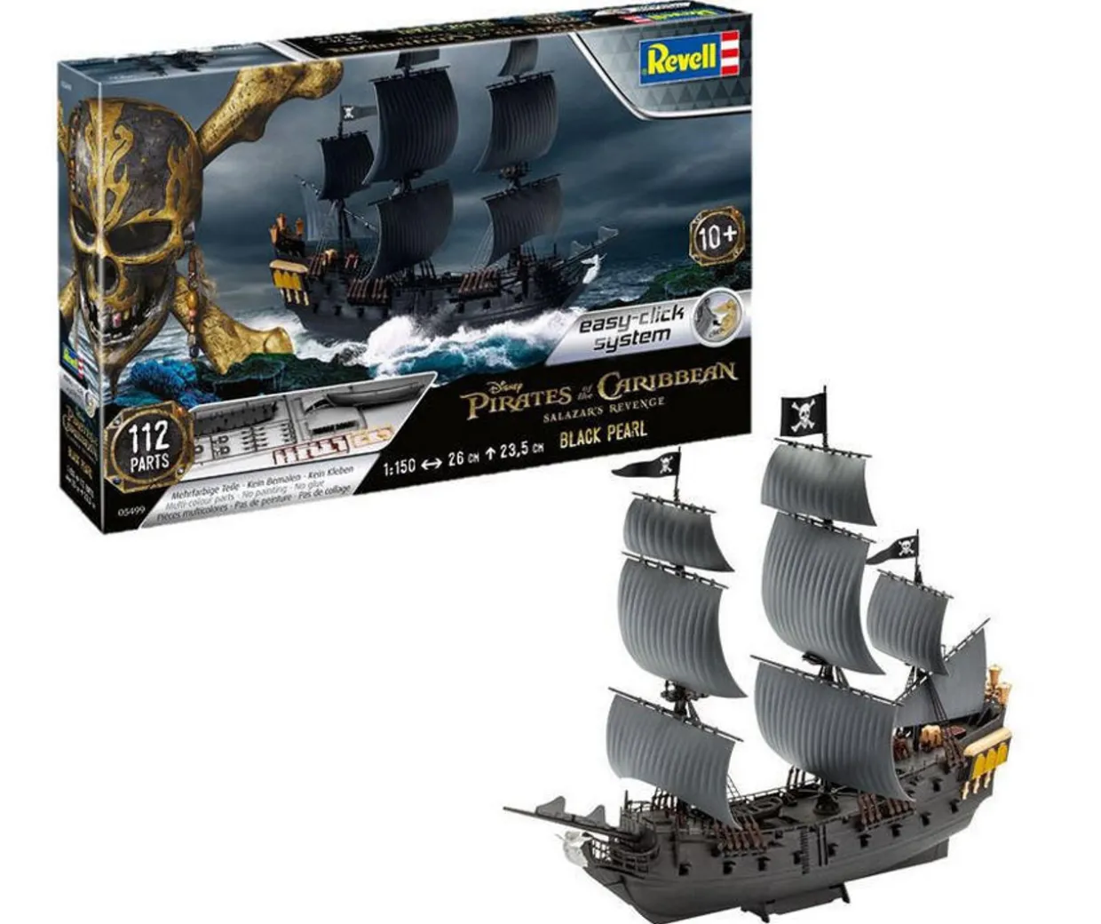 Revell 1/150 Black Pearl Pirate Ship