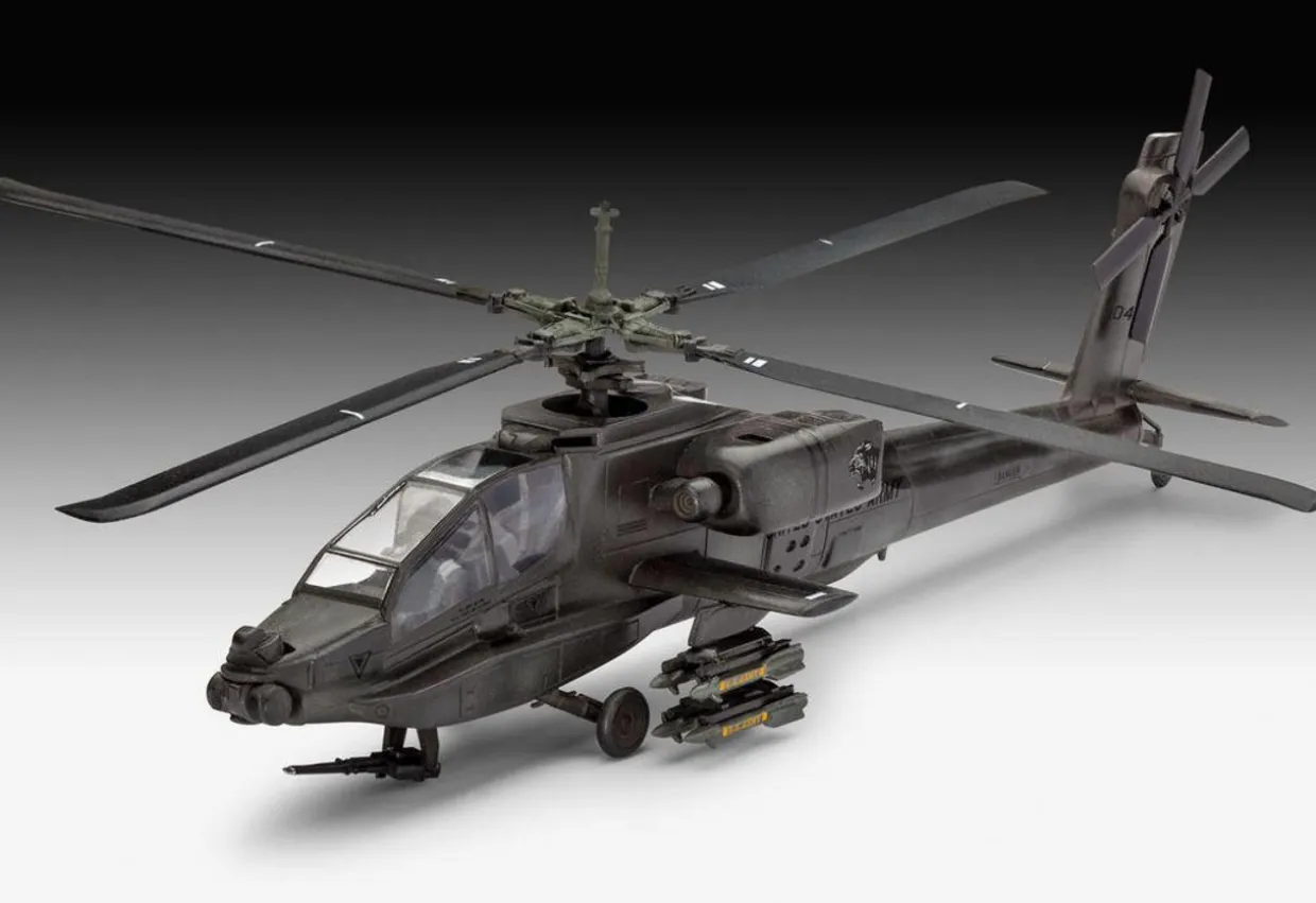 Revell 1/100 Boeing AH-64A Apache Helicopter