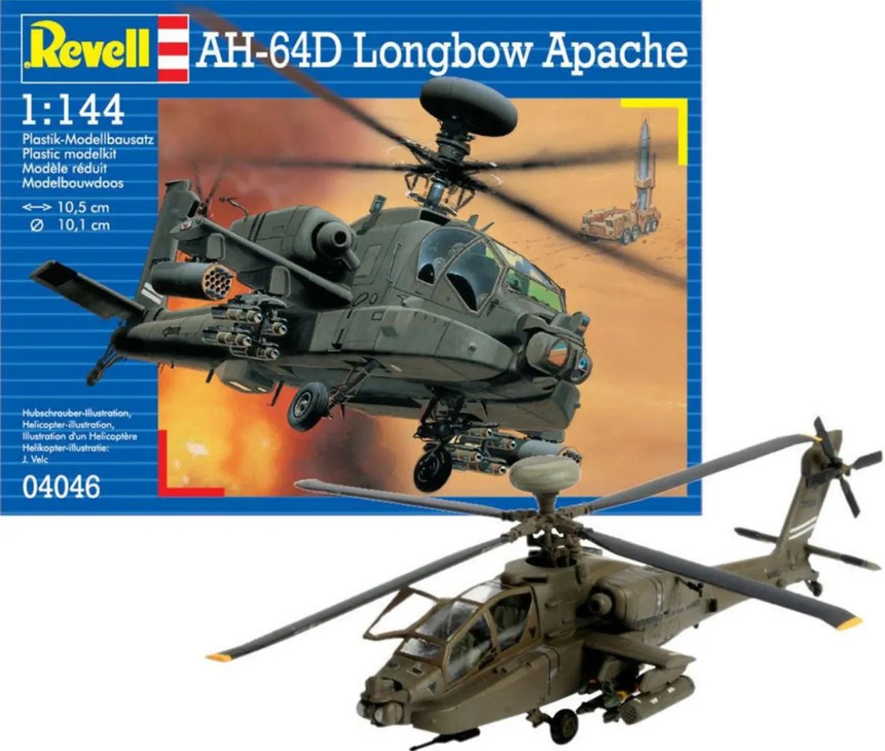 Revell 1/144 Boeing AH-64D Longbow Apache
