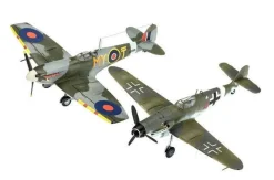 Revell 1/72 Combat Set - Messerschmitt Bf 109G-10 & Supermarine Spitfire Mk.V Starter Set