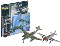 Revell 1/72 Combat Set - Messerschmitt Me 262 & North American P-51 Mustang Starter Set