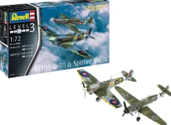 Revell 1/72 Combat Set - Supermarine Spitfire Mk.V & Messerschmitt Bf 109
