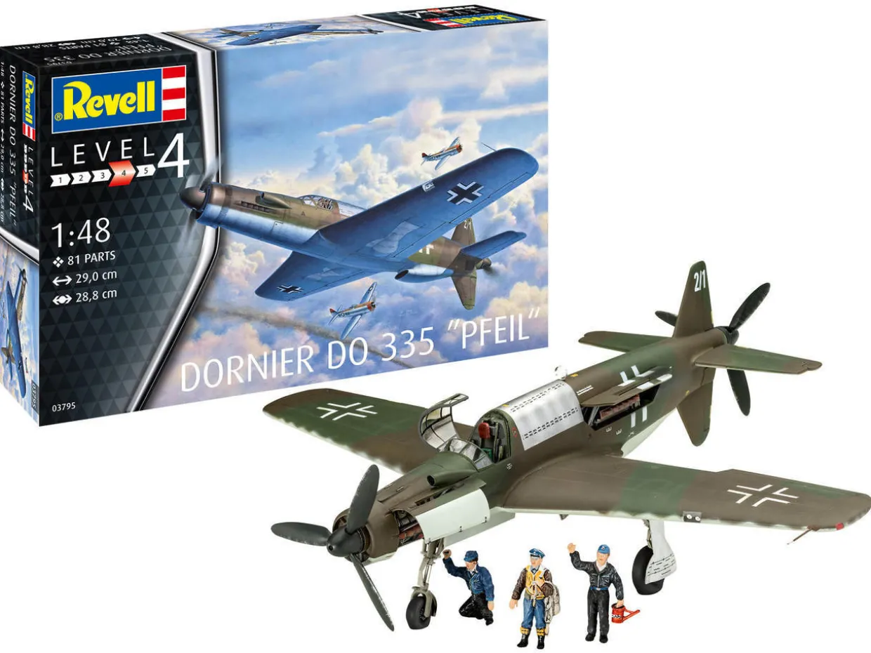 Revell 1/48 Dornier Do 335 Pfeil Starter Set