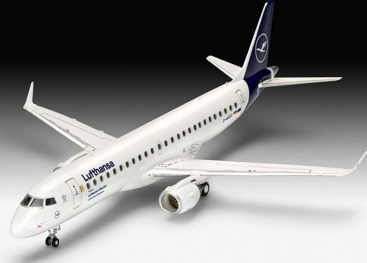 Revell 1/144 Embraer ERJ 190 Lufthansa (New Livery)