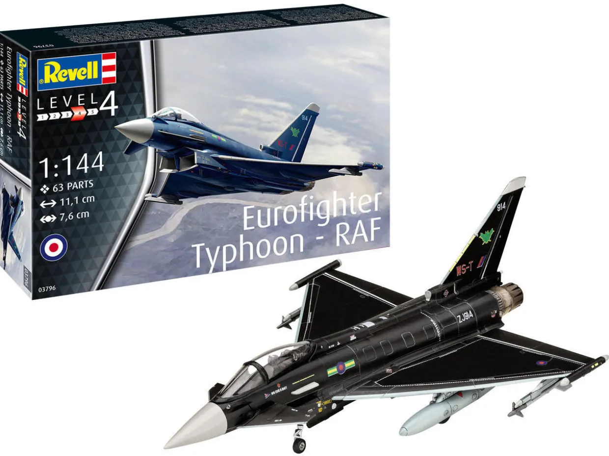Revell 1/144 Eurofighter Typhoon RAF Starter Set