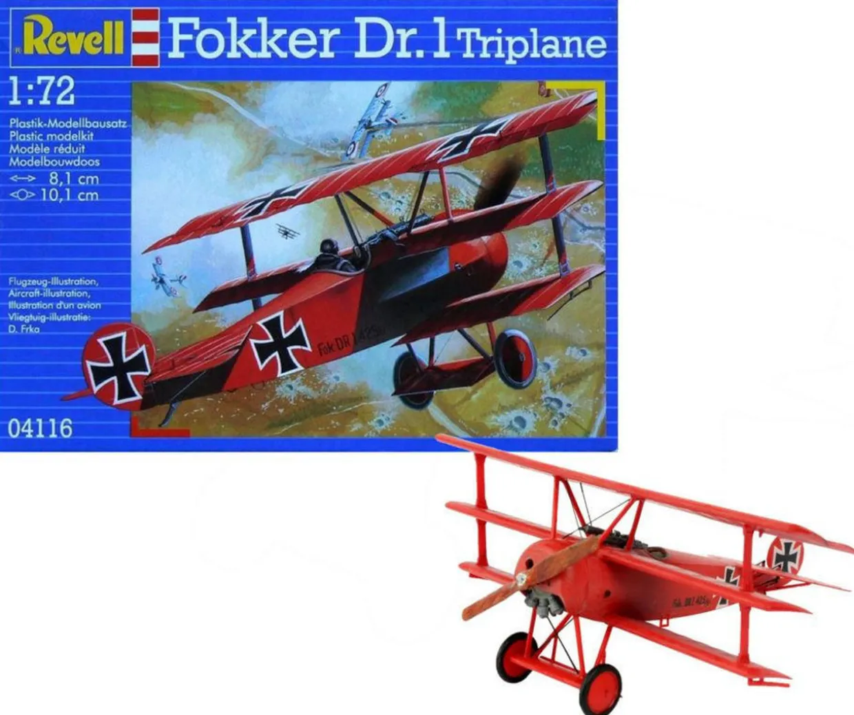 Revell 1/72 Fokker Dr.I Triplane