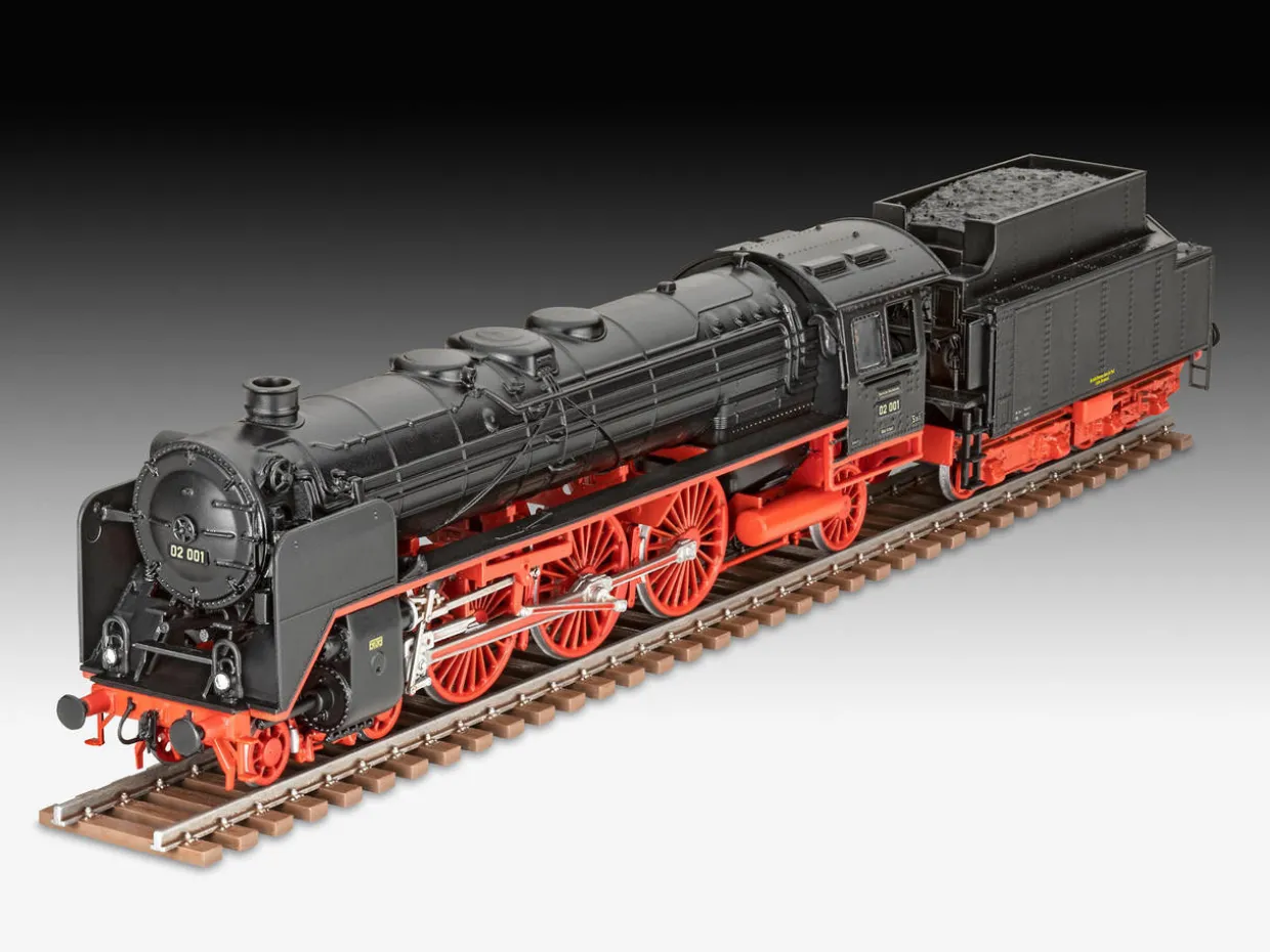 Revell 1/87 German Steam Locomotives BR02 & Tender 2'2'T30