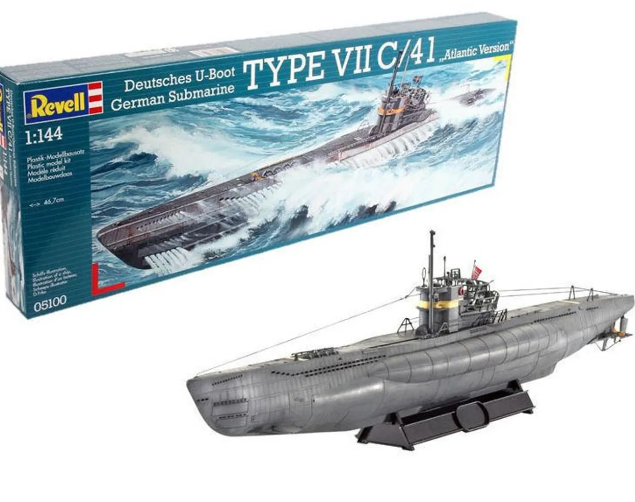 Revell 1/144 German Submarine Type VIIC/41 Atlantic