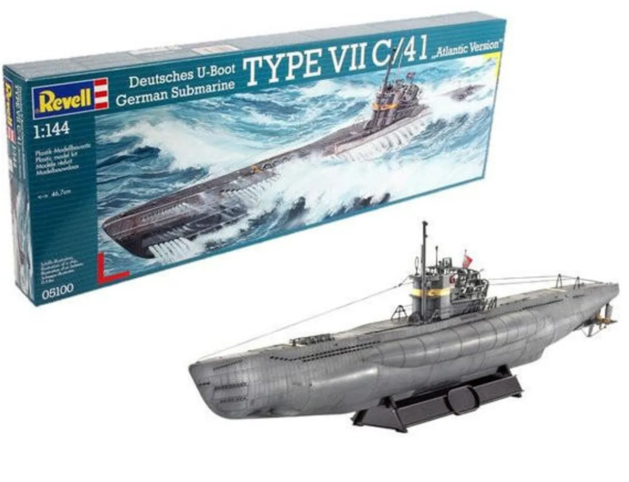Revell 1/144 German Submarine Type VIIC/41 Atlantic