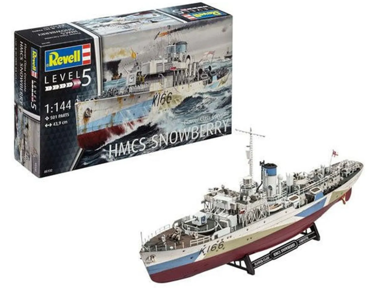 Revell 1/144 HMCS Snowberry Flower Class Corvette