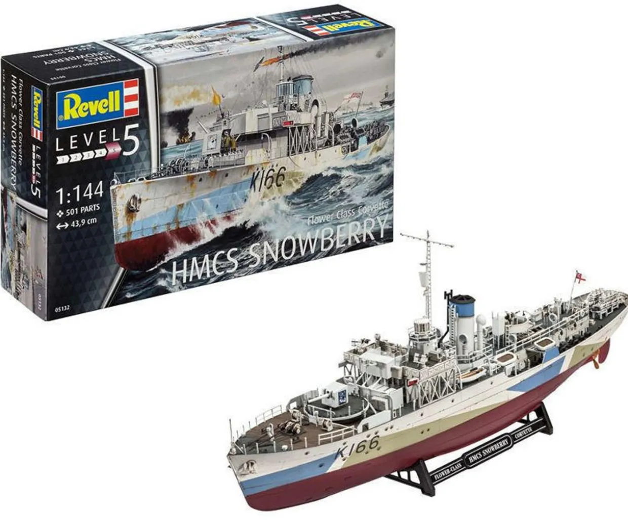 Revell 1/144 HMCS Snowberry Flower Class Corvette