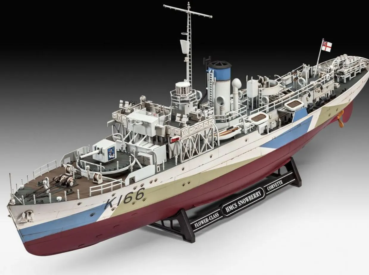 Revell 1/144 HMCS Snowberry Flower Class Corvette