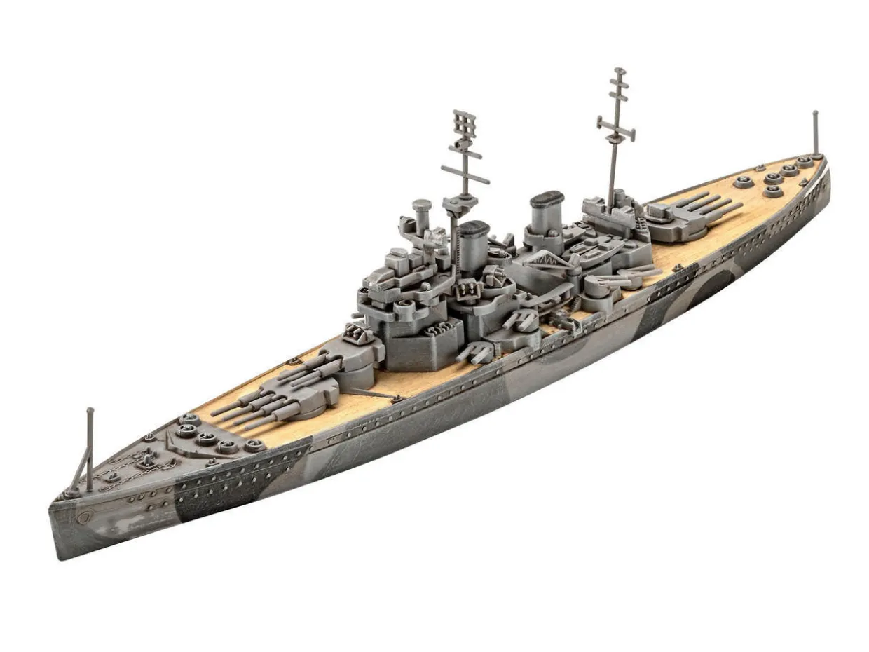 Revell 1/1200 HMS Duke of York Starter Set