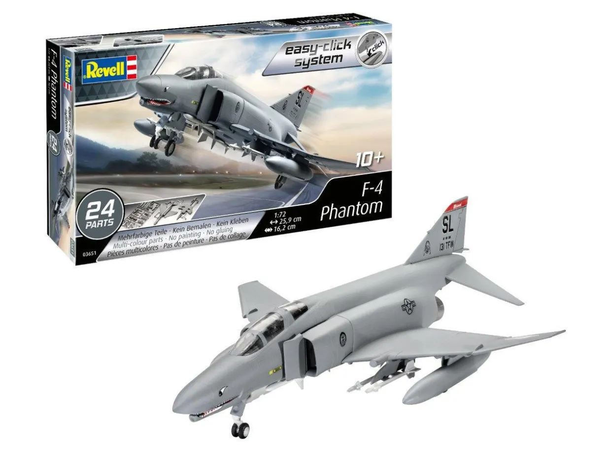 Revell 1/72 McDonnell Douglas F-4 Phantom Easy Click