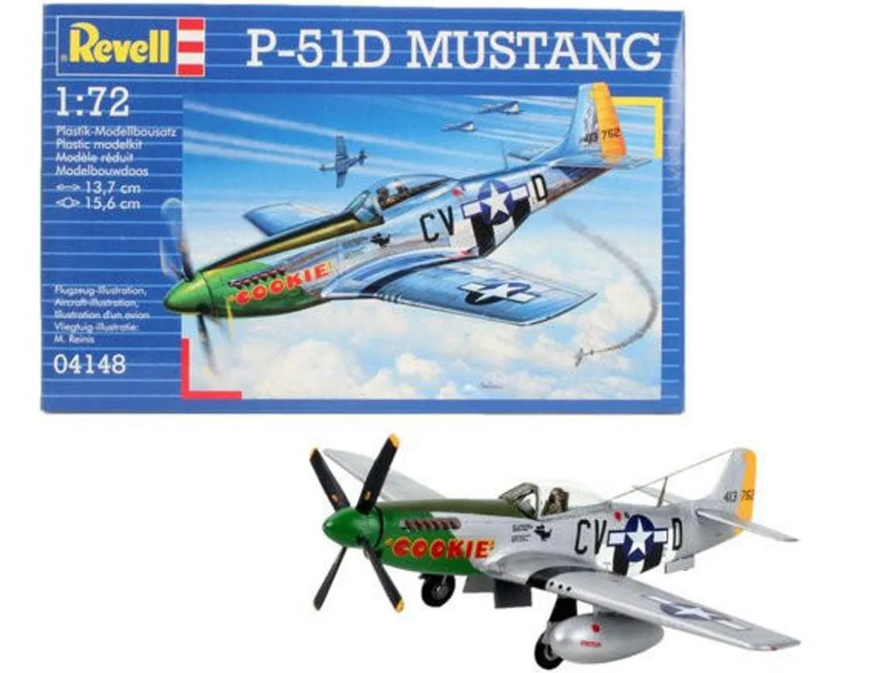 Revell 1/72 North American P-51D Mustang