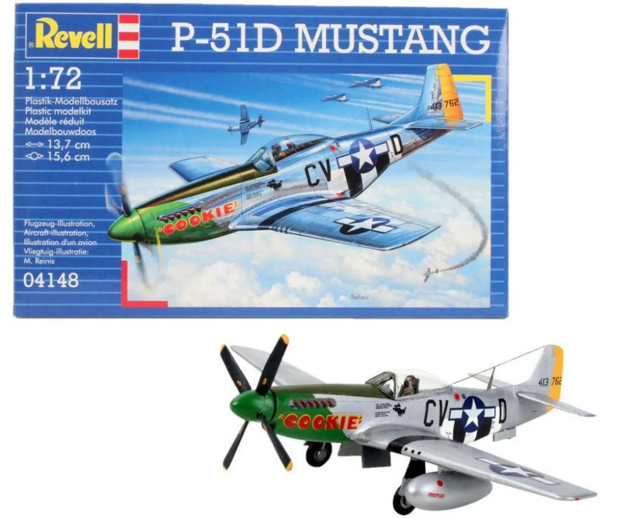 Revell 1/72 North American P-51D Mustang