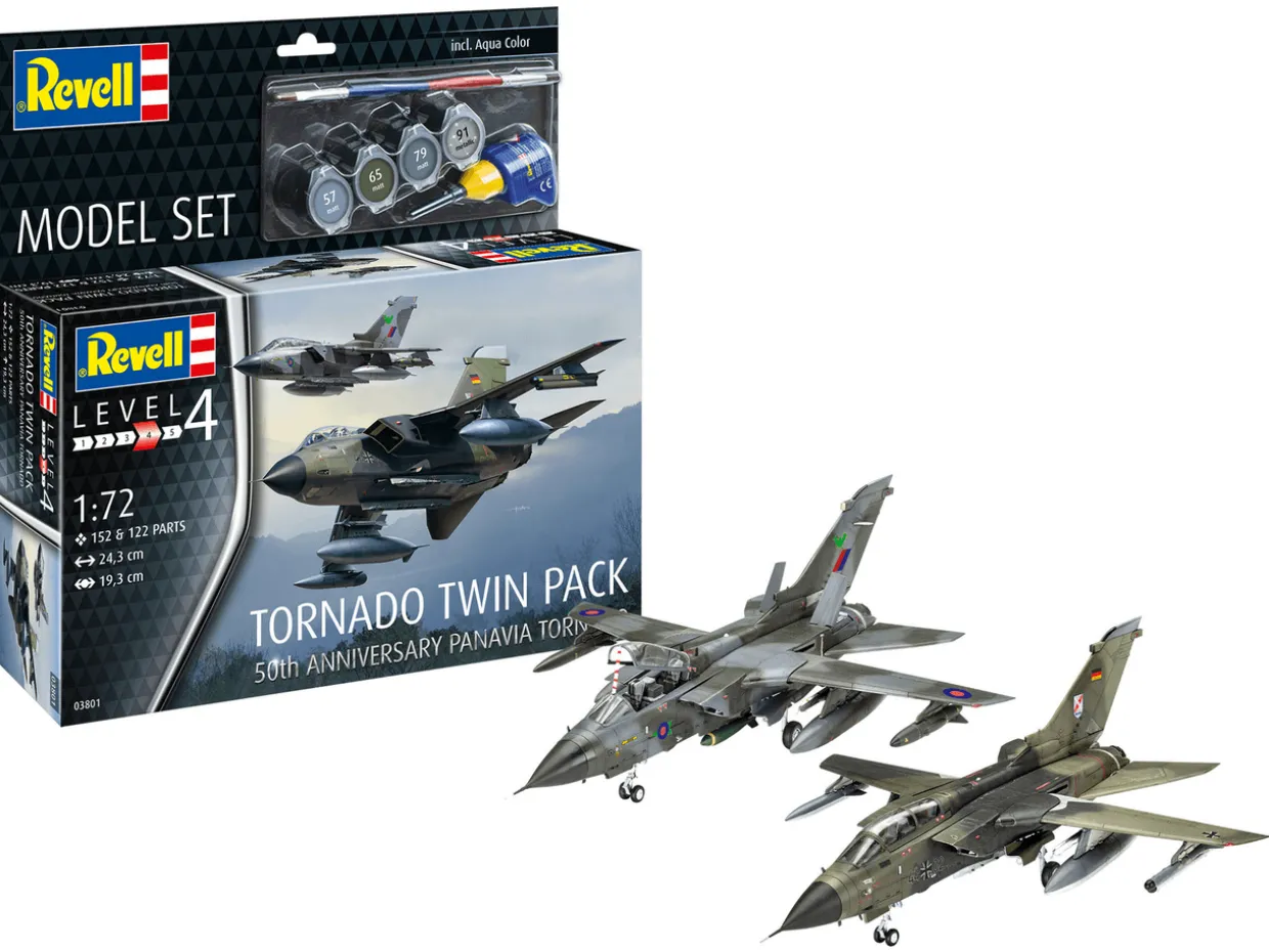 Revell 1/72 Panavia Tornado - 50th Anniversary Twin Pack Starter Set