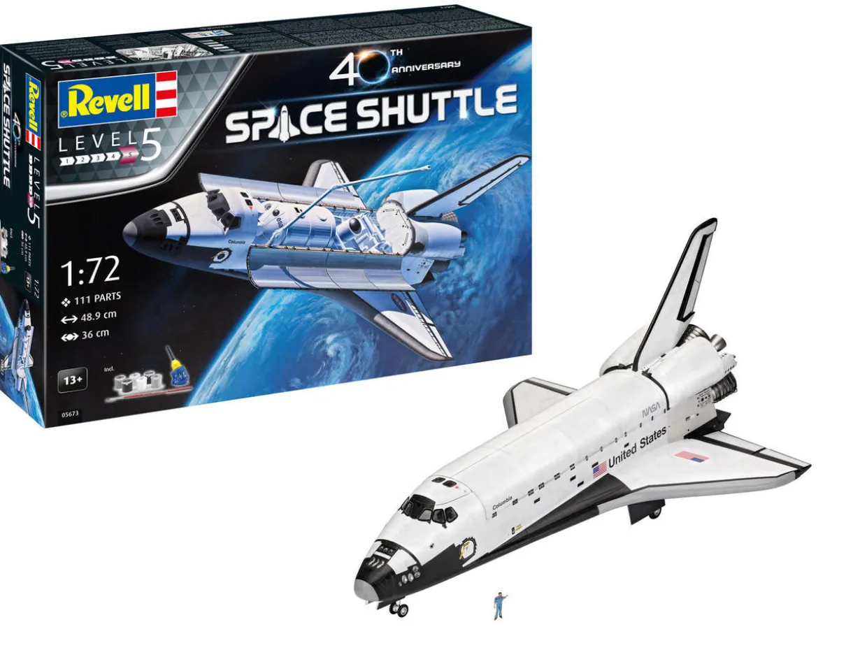 Revell 1/72 Space Shuttle Atlantis 40th Anniversary