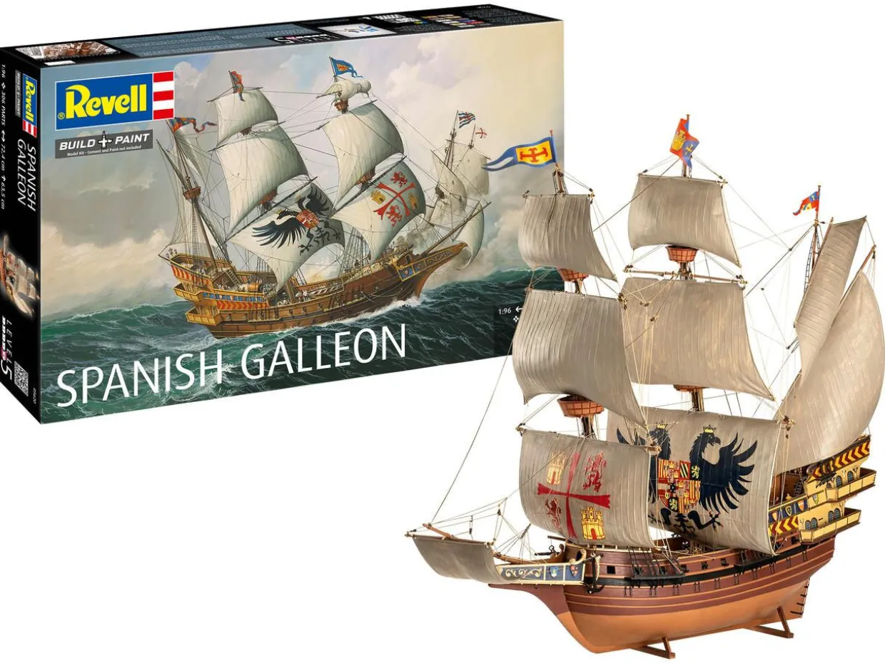 Revell 1/96 Spanish Galleon Gift Set