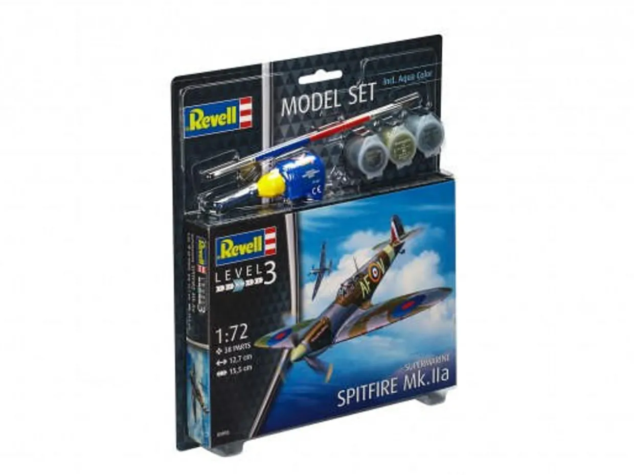 Revell 1/72 Supermarine Spitfire Mk.IIa Starter Set