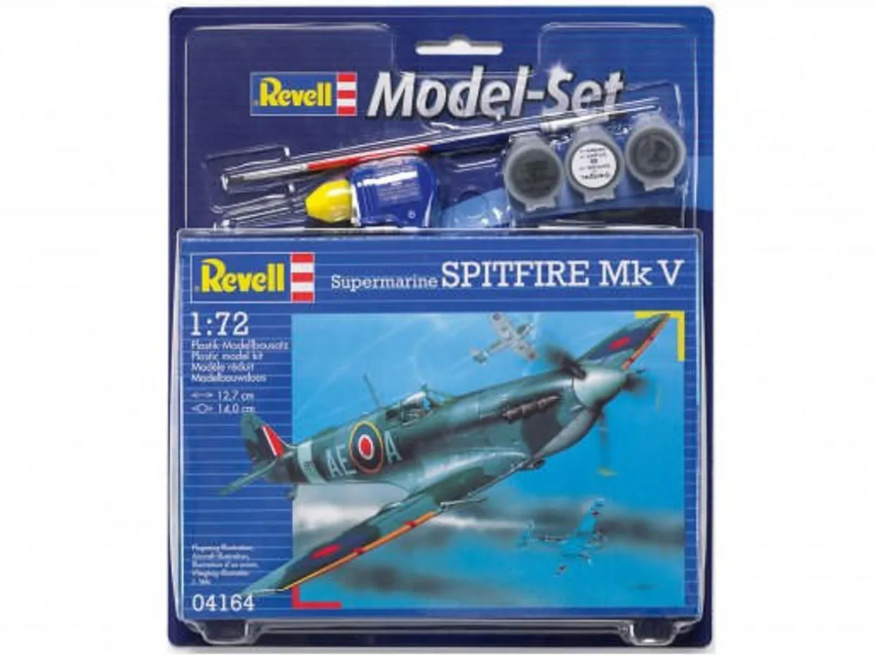 Revell 1/72 Supermarine Spitfire Mk.V Starter Set