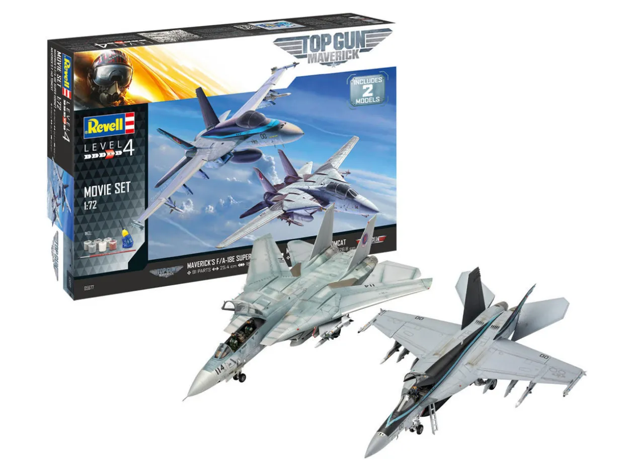 Revell 1/72 Top Gun Movies Gift Set