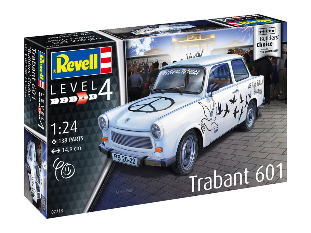 Revell 1/24 Trabant 601S "Builder's Choice"
