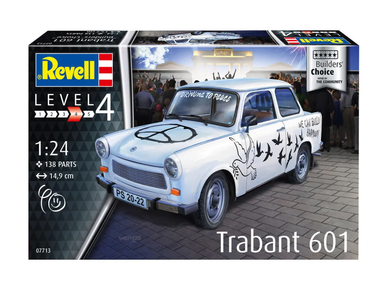 Revell 1/24 Trabant 601S "Builder's Choice"