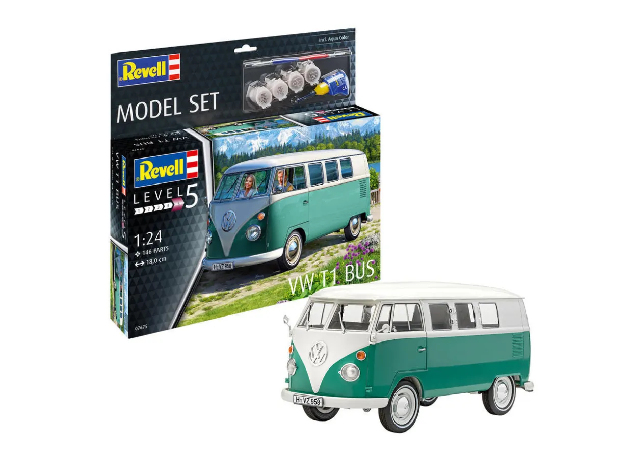 Revell 1/24 Volkswagen T1 Bus Starter Set